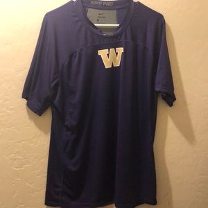 Nike u of Washington workout shirt
